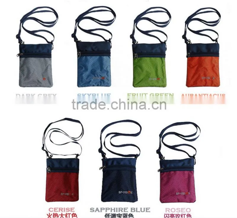 Neck Stash Pouch Passport Holder Safety Travel Wallet Phone Pocket Bag
