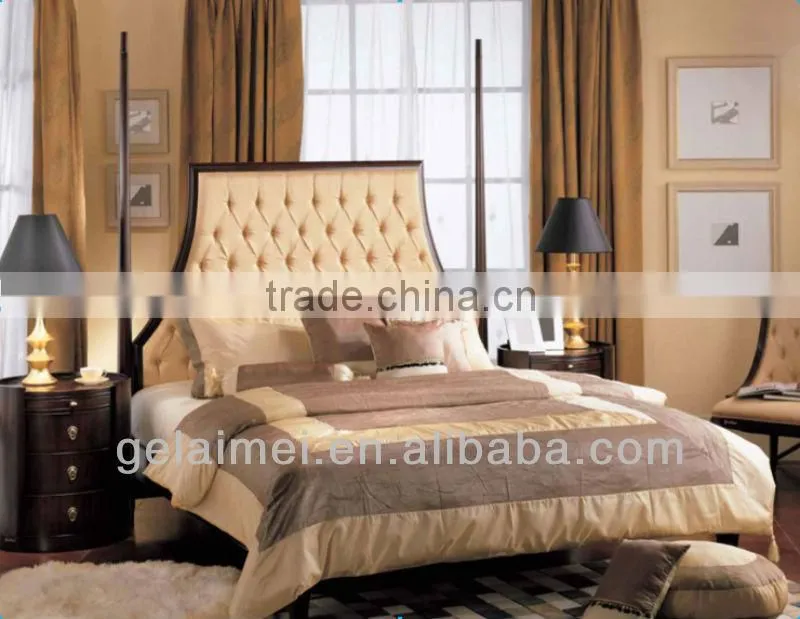 Wholesale 5-star hotel furniture super king size bed