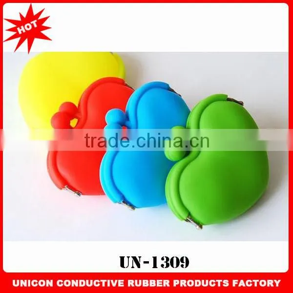Best sales silicone metal clutch coin pouch