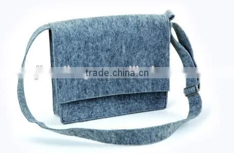 High quality colorful wool felt bag for girls