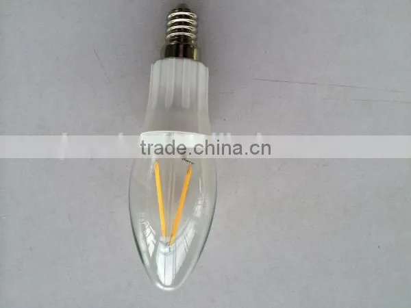 360degree COB 2w Filament bulb E14 base