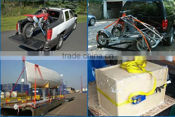 Cargo Lashing belt/ratchet tie down /lashing strap /ratchet strap