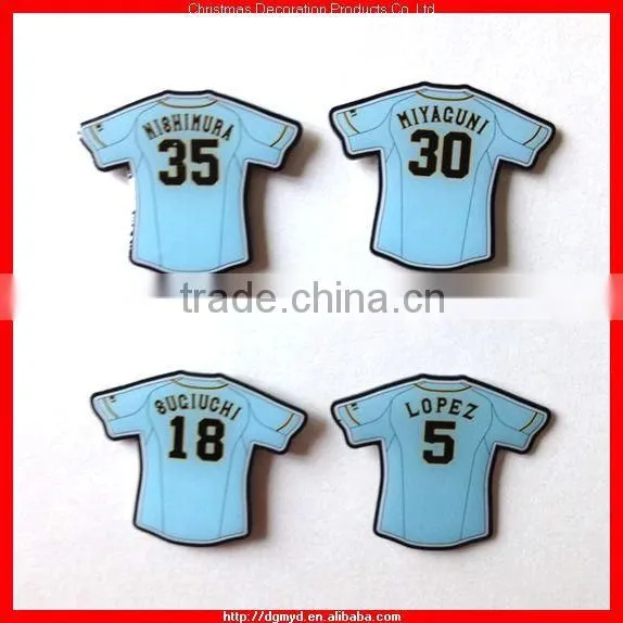 Polo-Shirt stainless steel badges with butterfly cap (MYD-1405)