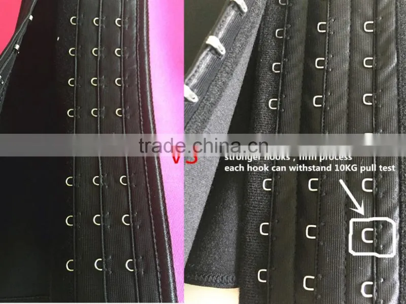 Top Seller Wholesale Latex Waist Training Corset 100%Colombian faja Latex Waist