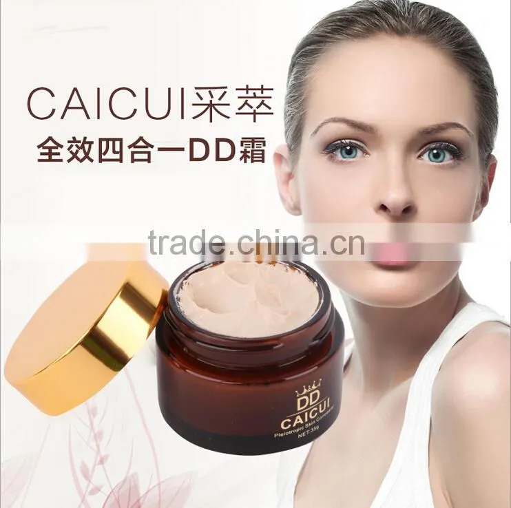 CAICUI Brand DD cream hot sale in Korean whitening high cover foundation cream