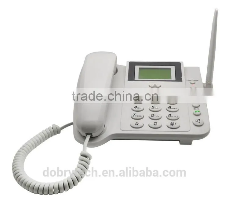 Hot seling quad band sim card gsm cordless phone land phone table phone wholesale!