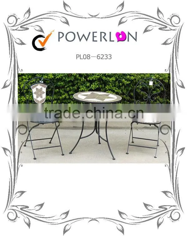 Marble Table Dining Set for Garden Furniture Folding Table