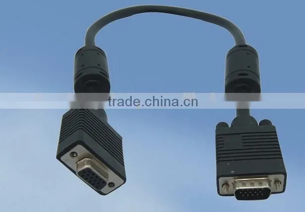 high quality gold plated 3rca to vga cable
