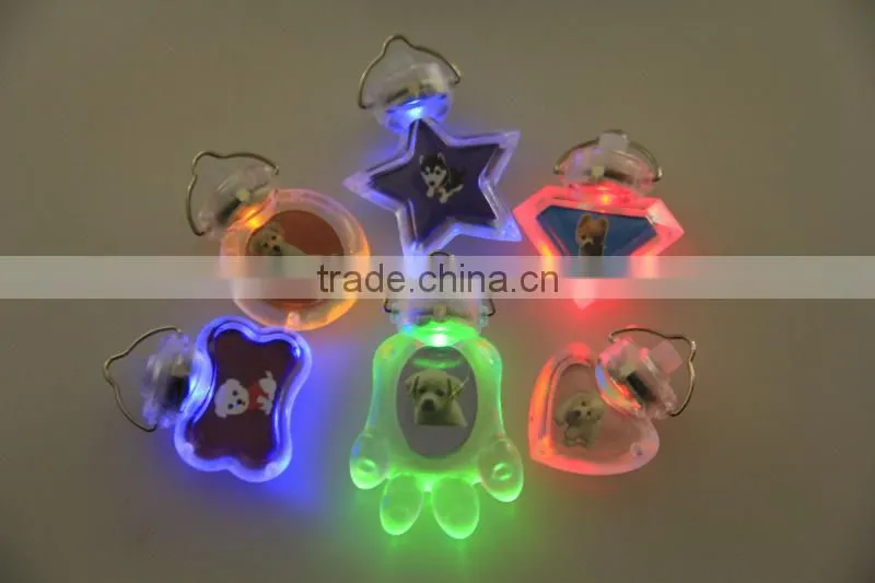 2014 new year led glowing dog tag