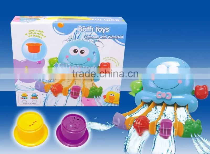 Hot toys 2016 kids baby crib water toys tub town bath toy for babies with ABS materail CE/ROHS fisher price toys