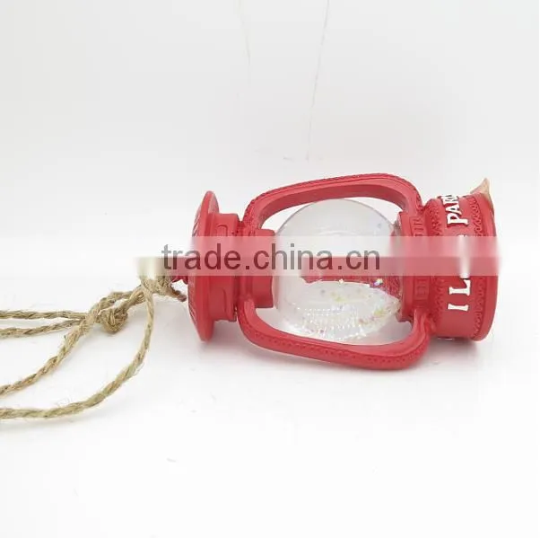 Decoration Fashion Design Decorative Resin Electric Hurricane Lamp