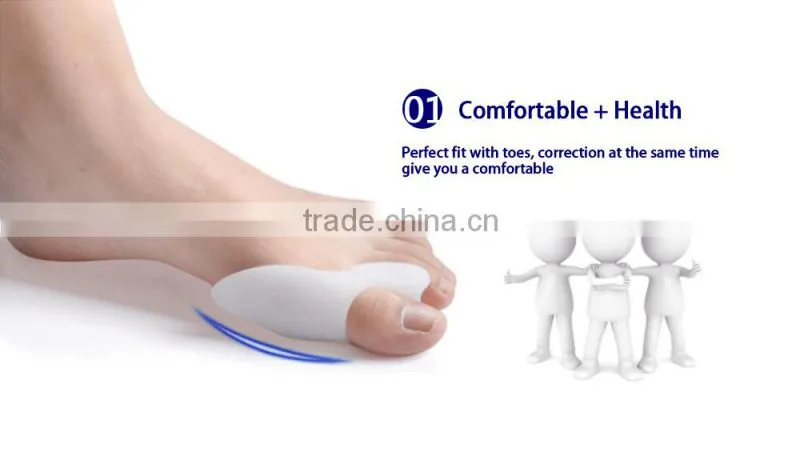 Hallux Valgus Bunion Toe Separator Valgus ,toe corrector with wholesale price
