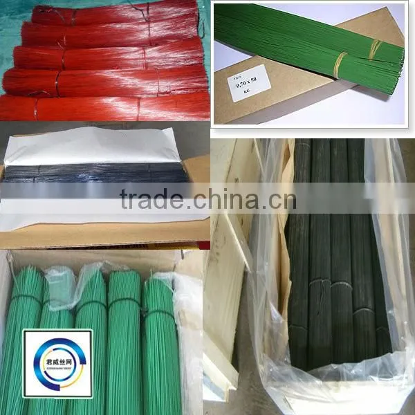Green Pvc Coate Wire Pvc Coated Iron Wire