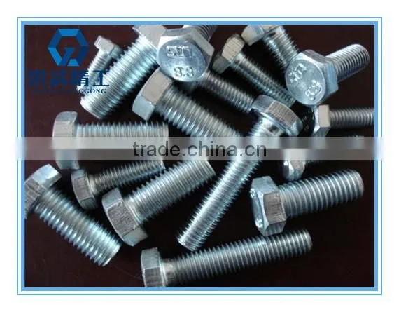 Hexagon head bolts-Product grade B-Reduced shank