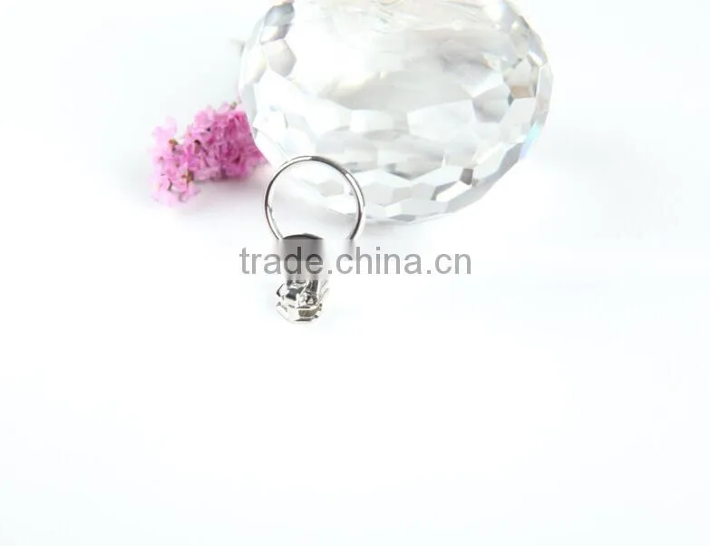 New style handbag metal zipper puller with logo