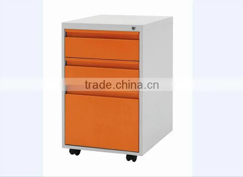 2012 New design modern office /home Vertical 3 drawers steel filing cabinet