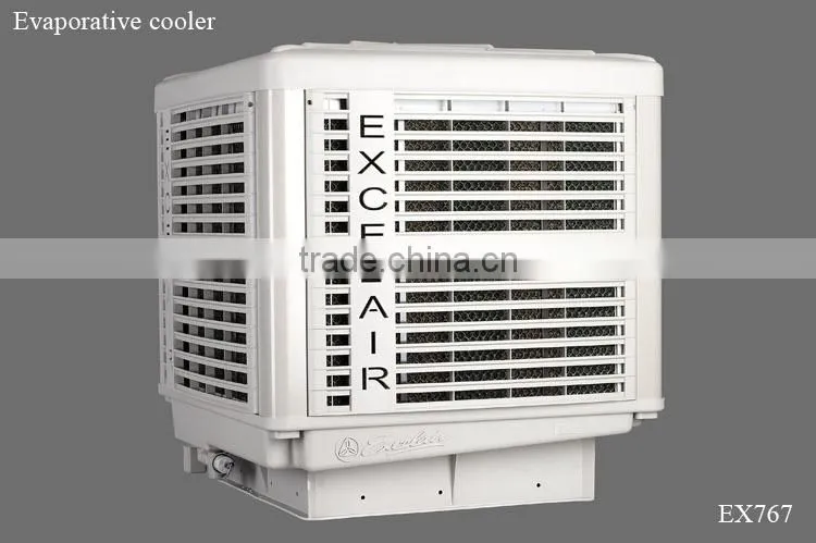 Industrial evaporative air cooler for factory and warehouse