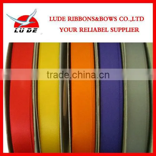 2015 Wholesale Decorative Polyester Satin Ribbon