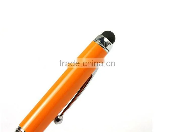 3 in 1 LED touch screen styus ball pen capacitive pen