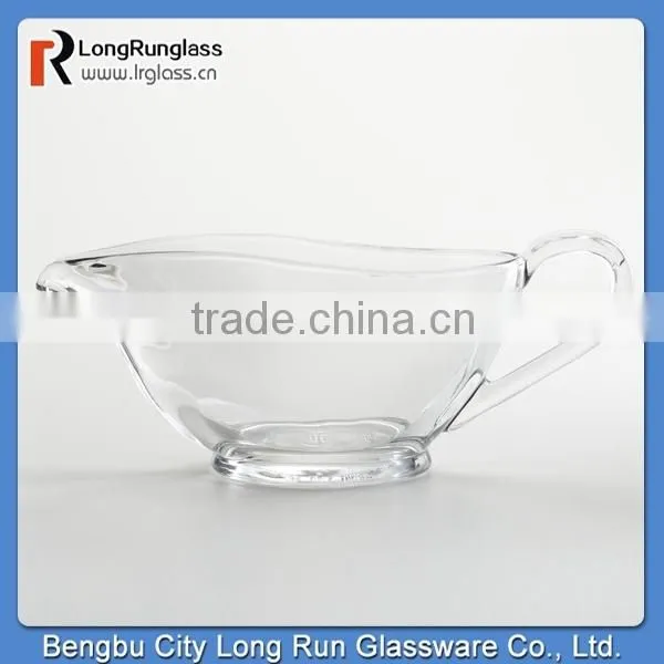 LongRun 50oz Large Capacity Clear Pitcher with Hole Design Unique Shape Glass Containers with OEM Design