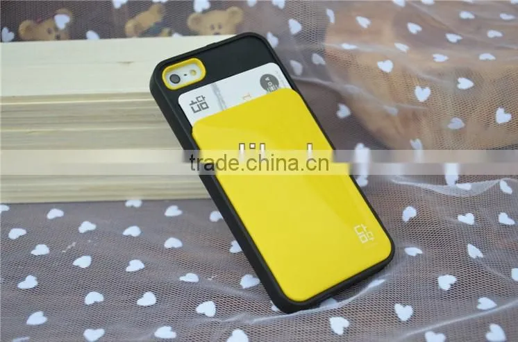 Damda Card Slot Bar Type Hard Cover Case for iPhone 4 4S