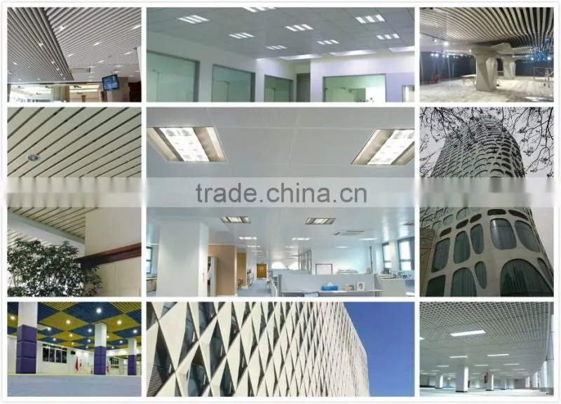 Incredible fashion aluminum baffle ceiling