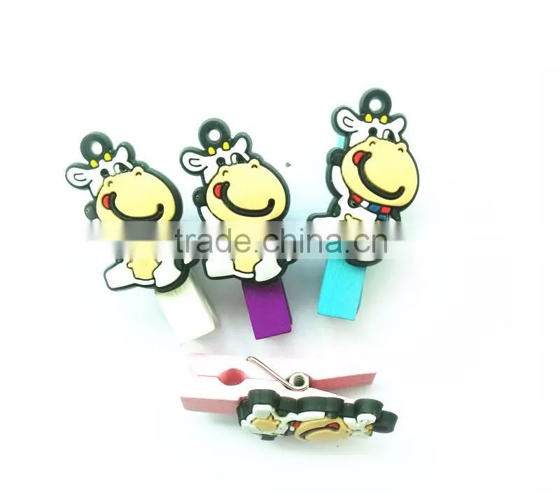 China Supplier Promotion Gifts Cartoon Characters Paper Bookmark Soft Rubber PVC Bookmark
