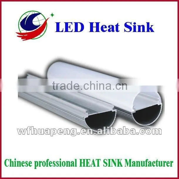 Aluminium housing for LED light, aluminium heat sink LED housing,042