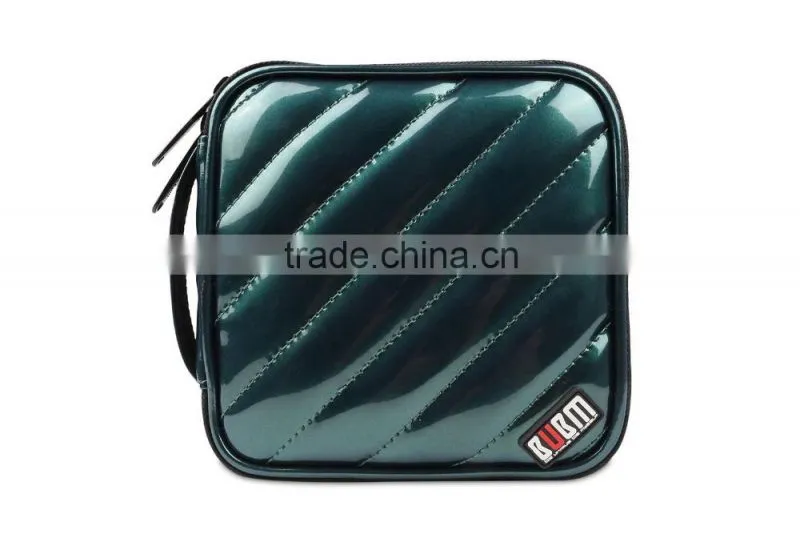 BUBM Design PU Green CD DVD Case