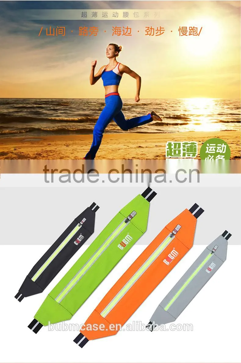 Fashion Waist Bag Casual Waist Pack Sport Bag Waterproof Running Bags Mobile Phone Case for SAMSUNG IPHONE Pocket