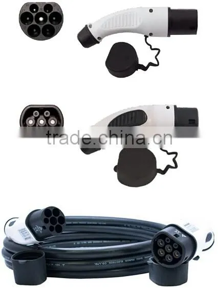 High quality Type 2 EV Connector / IEC 62196-2 Electric Vehicle Inlet Socket