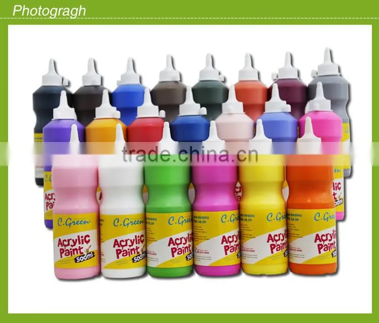 environmentally friendly acrylic emulsion paint for children made in china