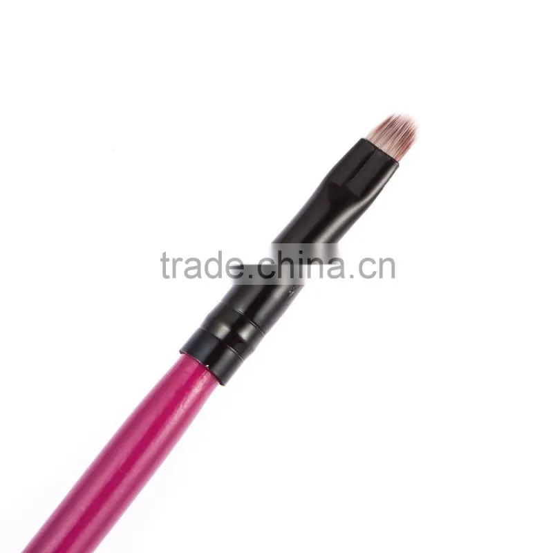 1 PCS Multifunctional Make up Brush 2 Ended Eyeshadow Lipbrush Rose Red Makeup Brush