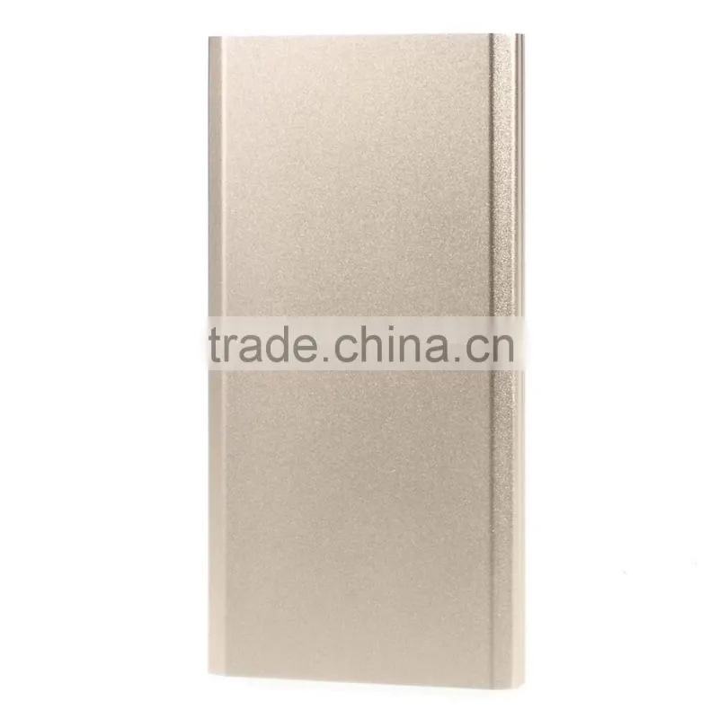 8000mAh Metal Power Bank Charger Dual USB Output Shake Control for iPhone/for Samsung/for Sony/for HTC/ for Xiaomi