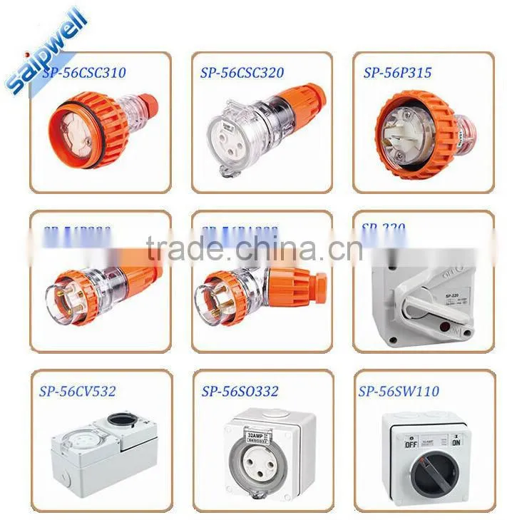 World Plug Adapter Switch Plug (SP-288)