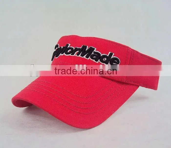 Fashion Promotional sun visor hat for golf