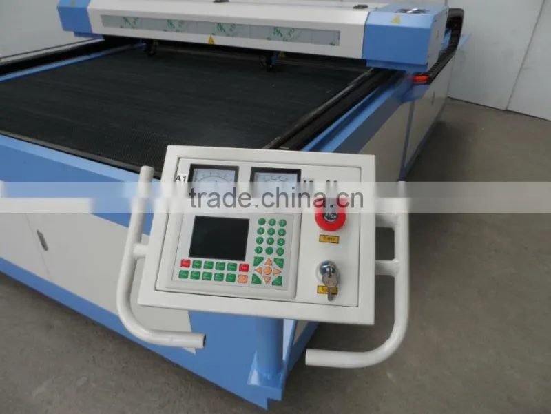 1630 co2 cnc laser engraving cutting machine with double laser head and up-down table platform