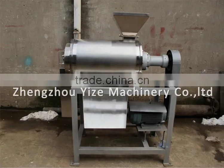 Stainless steel mango pulper ,mango juice extractor machine / tropical fruit pulping machine