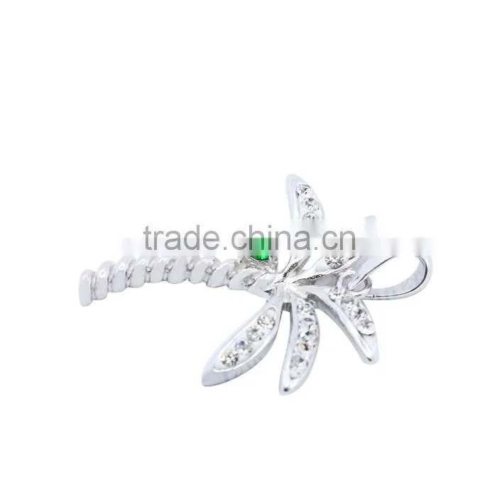 sterling silver casting tree casting silver pendant CZ pendant