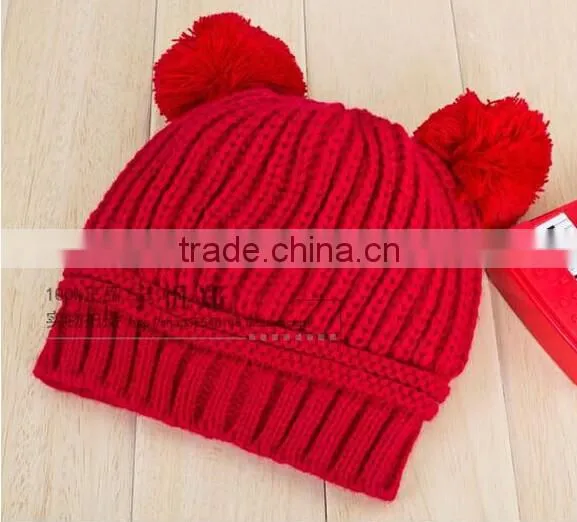 New style winter knitted baby hat/baby knitted hat/baby hat