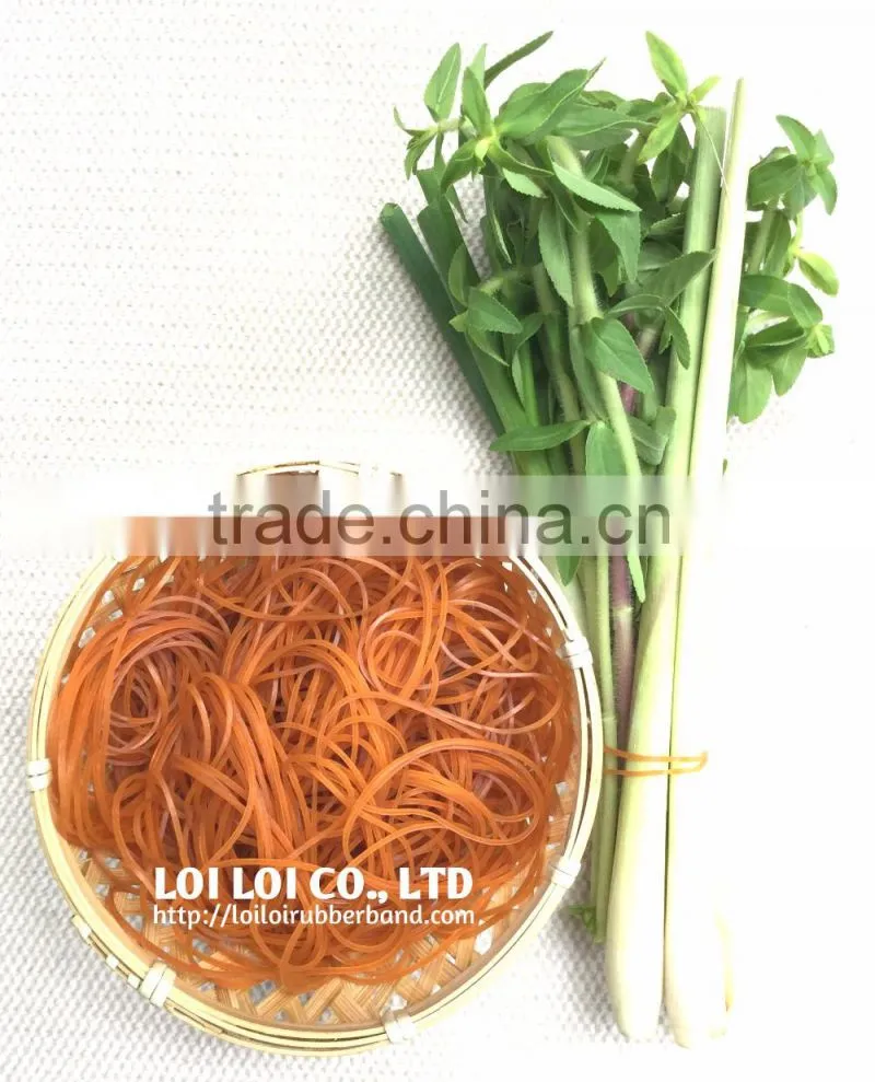 Rubber bands for Vegetable and Flower by 100% Vietnam natural rubber