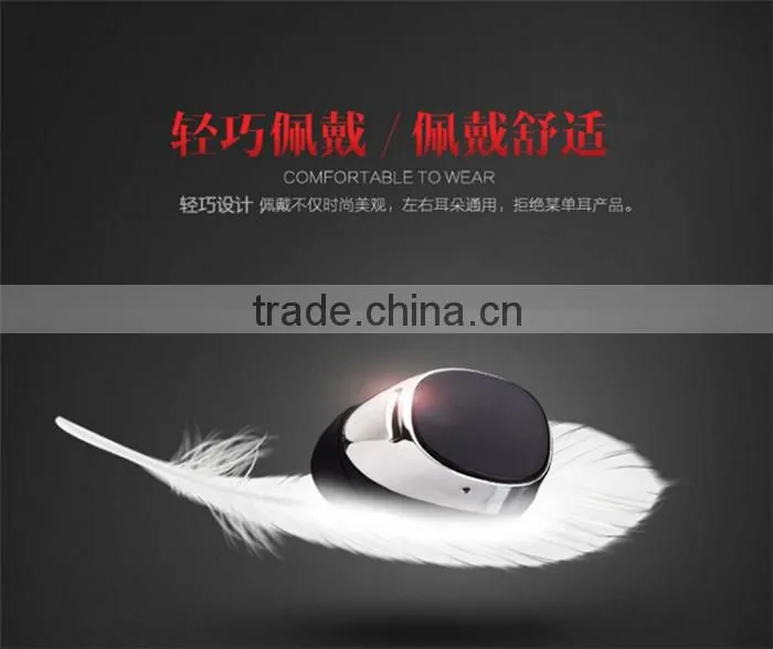 Mini 7 Ultra-small V4.1 Stereo Bluetooth Headset Earphone Earbud For iPhone