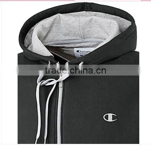 Mens Hoodie Full Zipper Cotton Blend Fleece Hoodies New With Tags