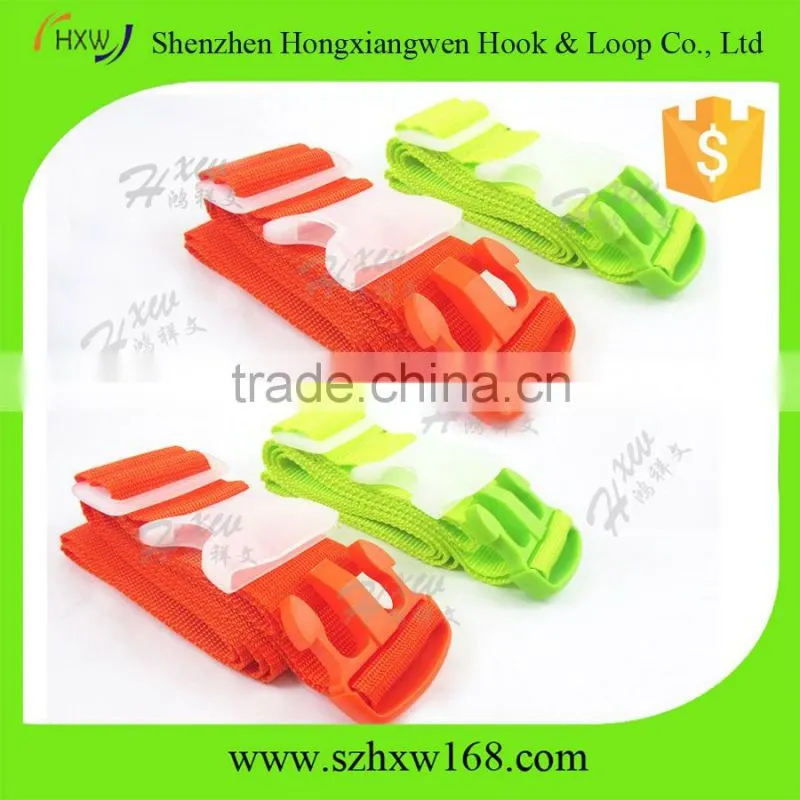 Plastic buckle promotional safety belt Luggage Strap
