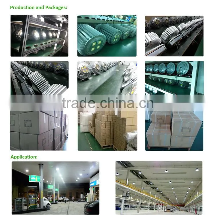 200W UFO LED light IP65 waterproof 240W retrofit led canopy light factory direct sale