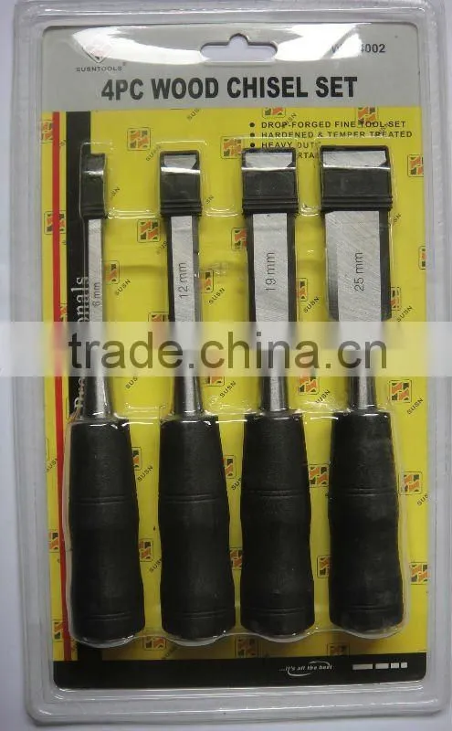 Hot Sales and Low Price SHBG004 4PCS Wood Chisel Set