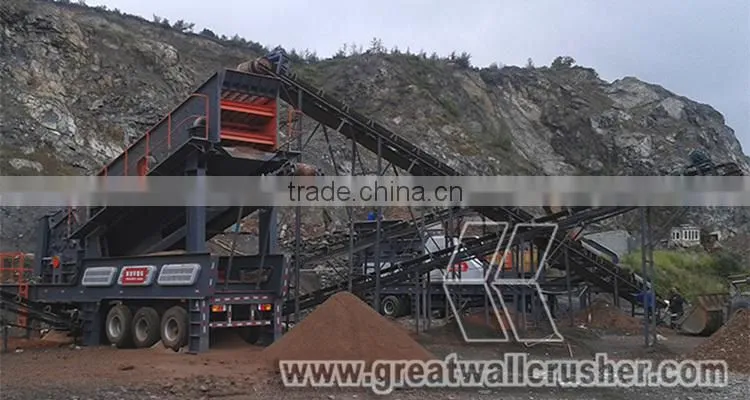 High Quality Portable Cone Crusher Plant with ISO CE Certificate