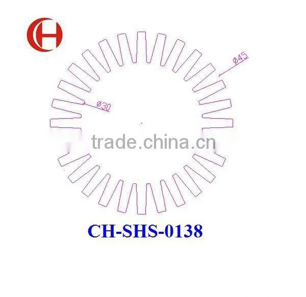 2014 New products LED light round Aluminum heat sink