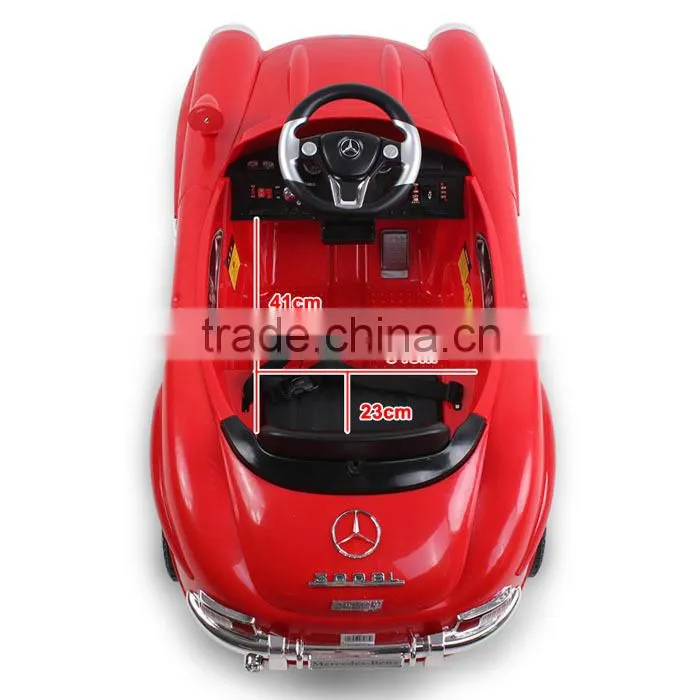 Rc ride on kids car mercedes benz licensed remote control ride on car