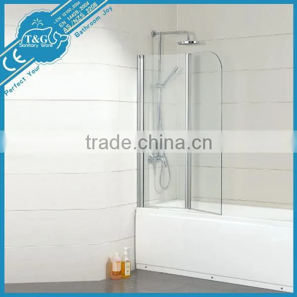 new prodrct luxury shower screen for bath tub